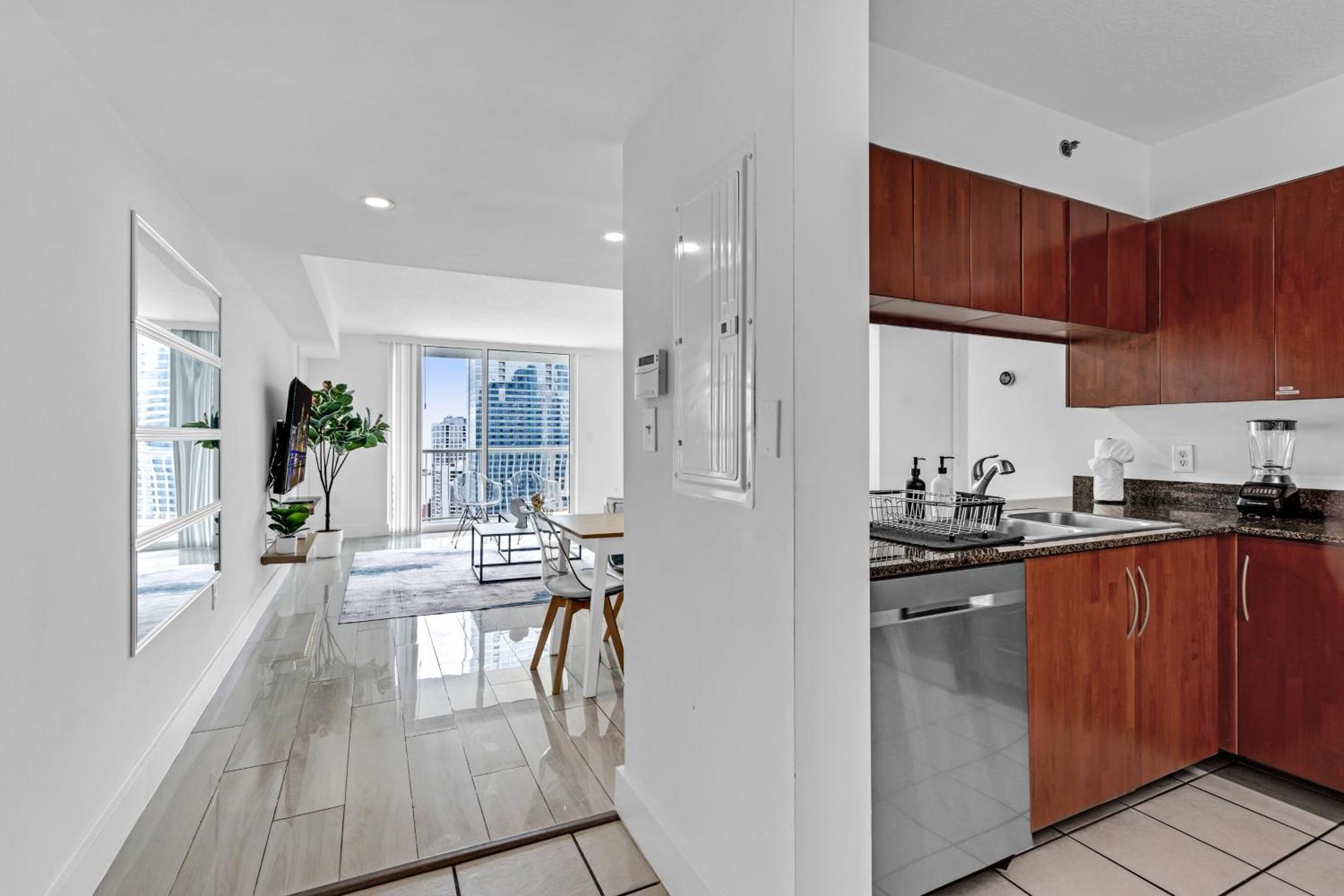 Апартаменти Lux 2B/2B Brickell - Free Parking Маямі Екстер'єр фото